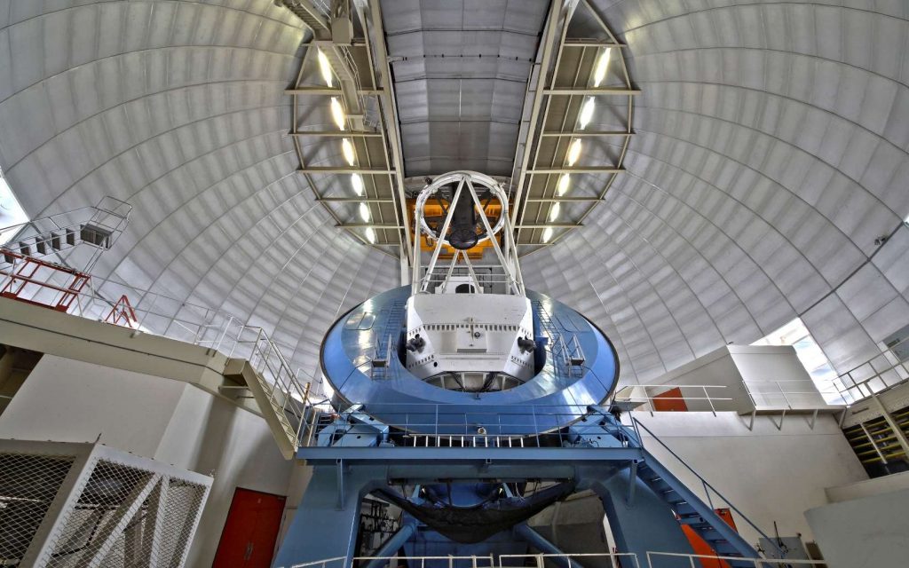Une vue du télescope utilisé pour la mission Desi. © 2018 Dark Energy Spectroscopic Instrument