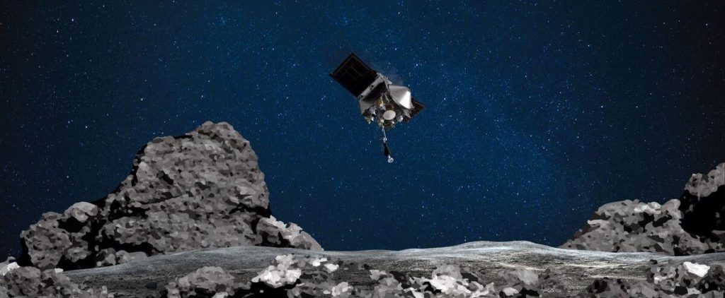 The Osiris-Rex probe begins returning to Earth with samples of the asteroid on board