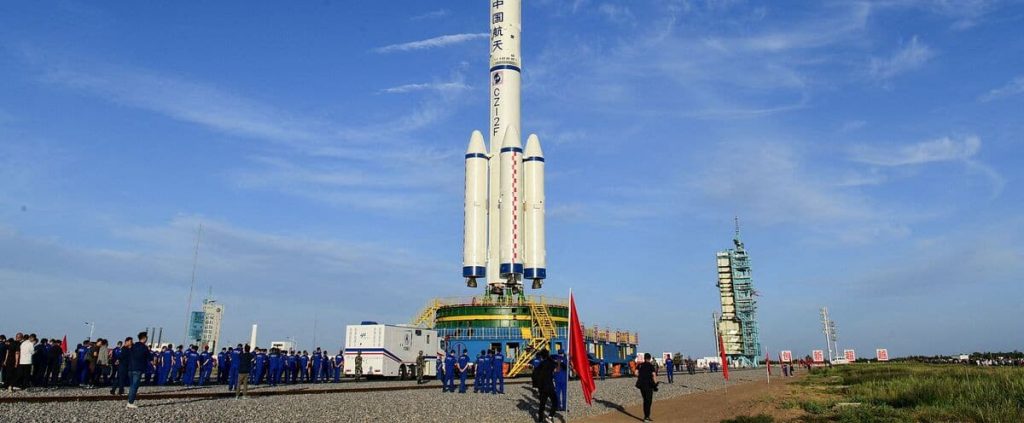 Chinese space station welcomes first crew