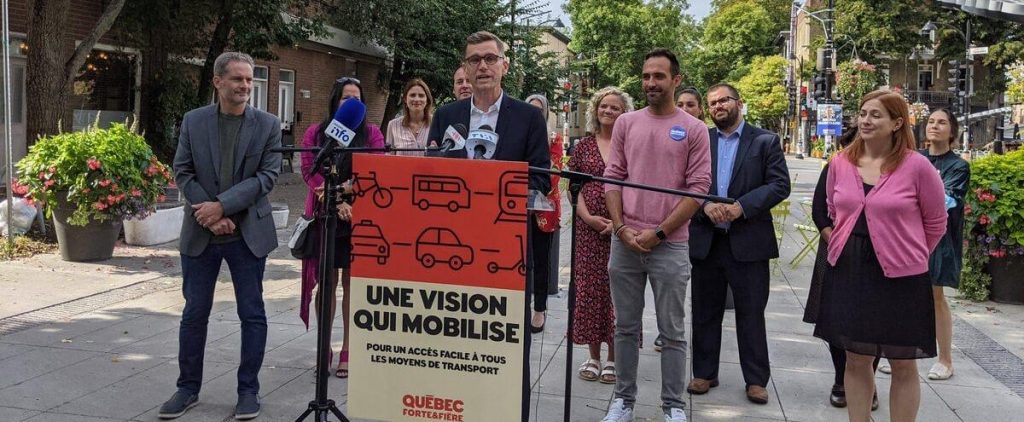 Quebec City Council: Bruno Marchand wants to give a "new impetus" to the tram line