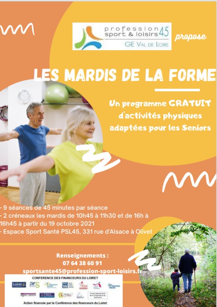 Fitness Tuesdays (Seniors) Espace Sport Sante - Maison Sport Sante PSL45