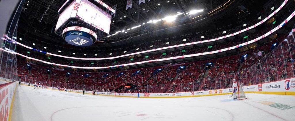 The bell center was filled for the first time in 19 months