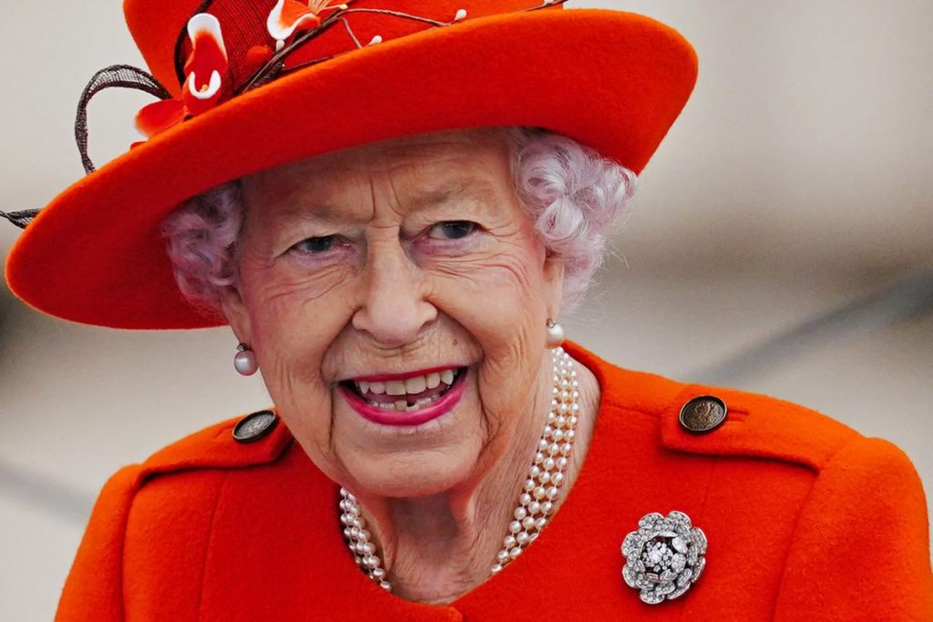 Queen Elizabeth II, in retirement, attends the official ceremony on Sunday