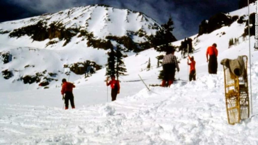 Skier is found in the Rockies after 38 years