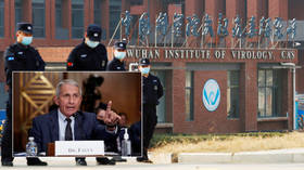 Fauci DID has funded trials on the Wuhan virus, but officials insist the virus involved 'could not' be the cause of the Covid-19 pandemic.