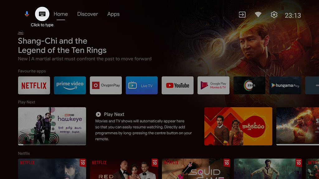 Android TV update brings user interface