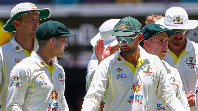 Australia won the first Test in Brisbane by one day