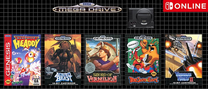 5 New SEGA Mega Drive titles available in the Nintendo Switch Online Bonus Pack - Nintendo Switch