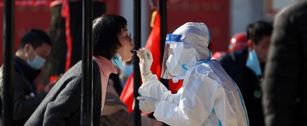 China records highest number of coronavirus cases in four months