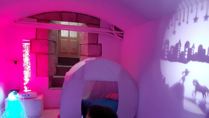 Inzolid has space for relaxation and sensory stimulation