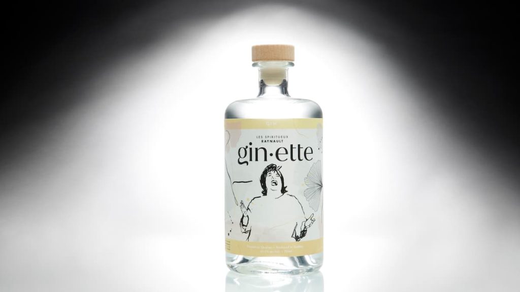 Jane It: A gin with a portrait of Jeannette Reno