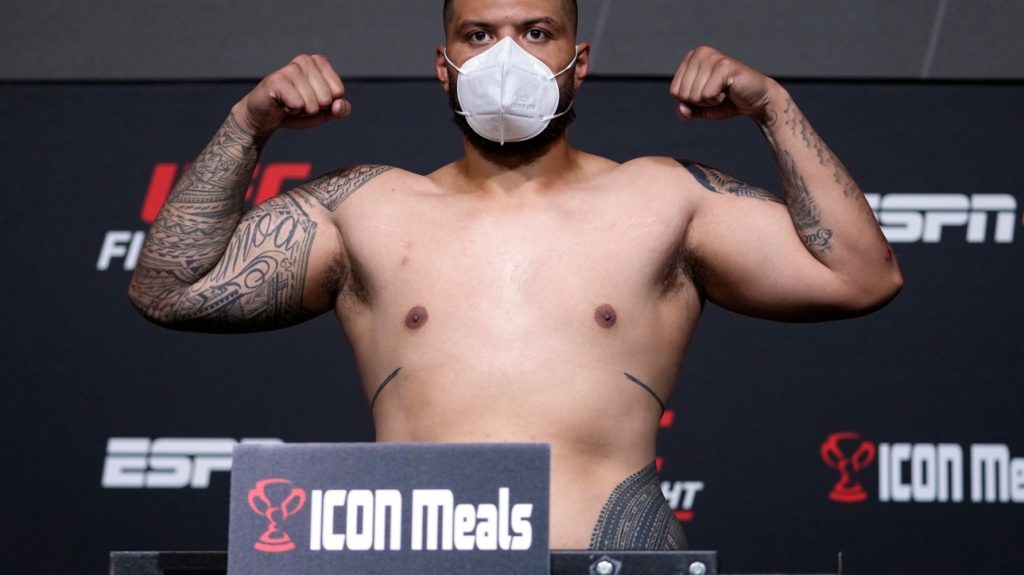 UFC: Justin Tafa, heavyweight...too heavy