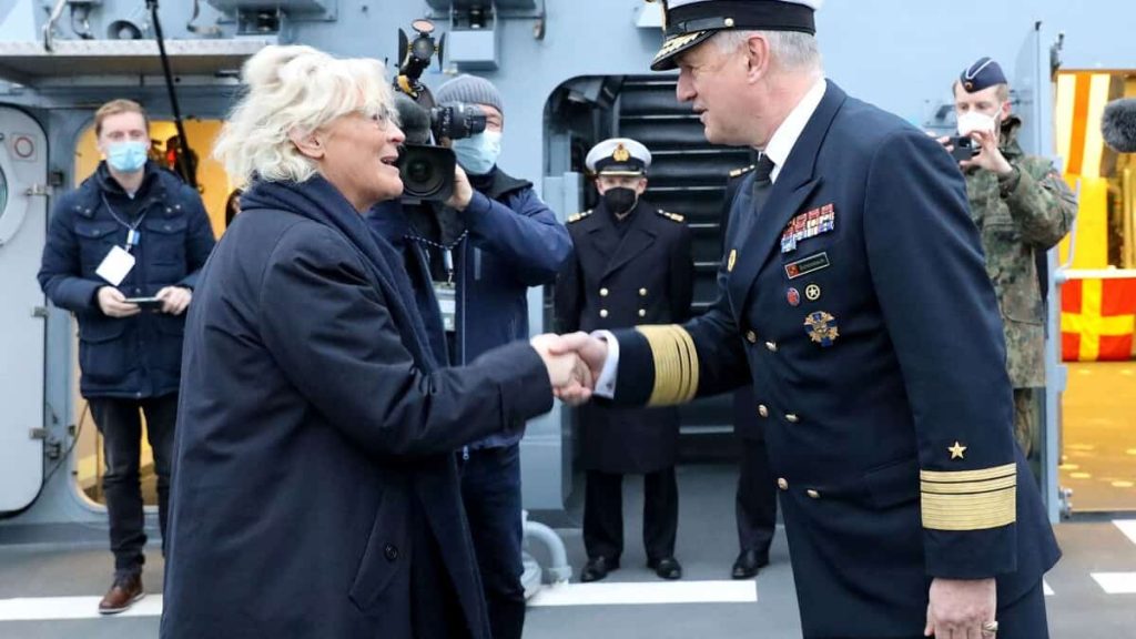 German navy chief resigns after controversial comments on Ukraine