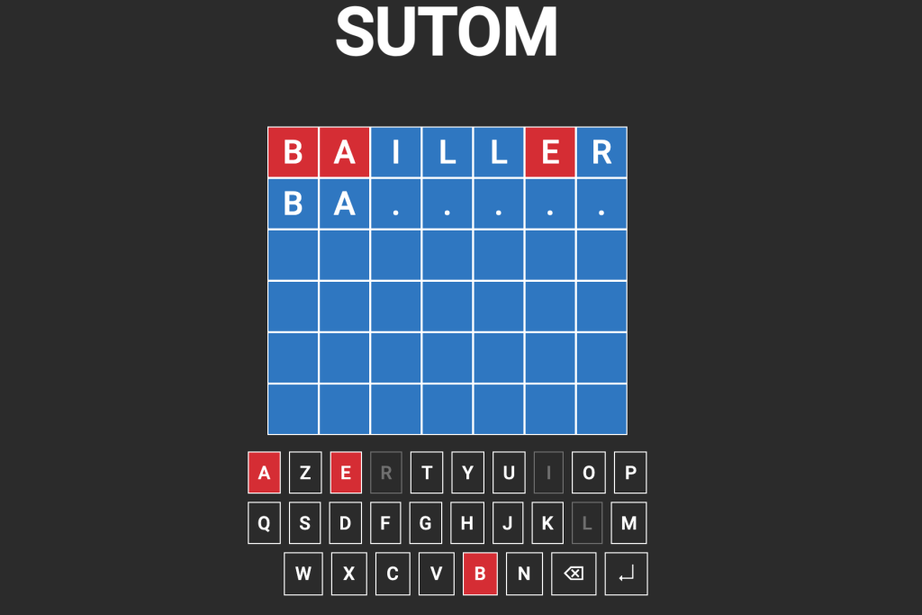 How to play Sutom, the French version of the current online game