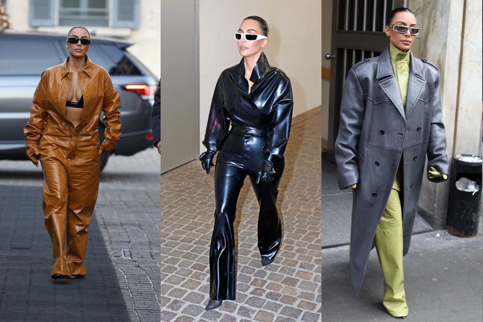 Kim Kardashian imposes her style in Milan