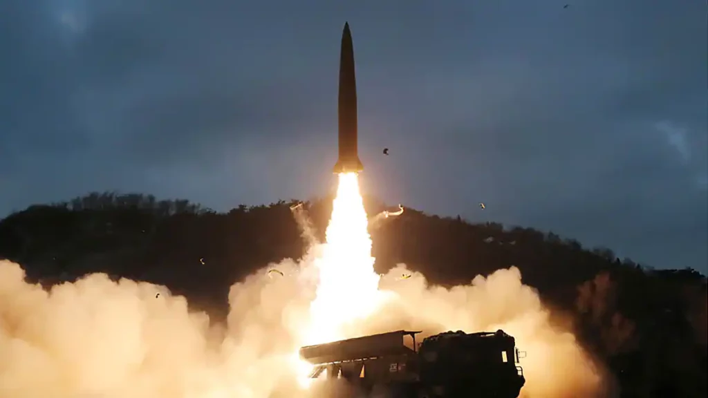 North Korea fires an unidentified projectile