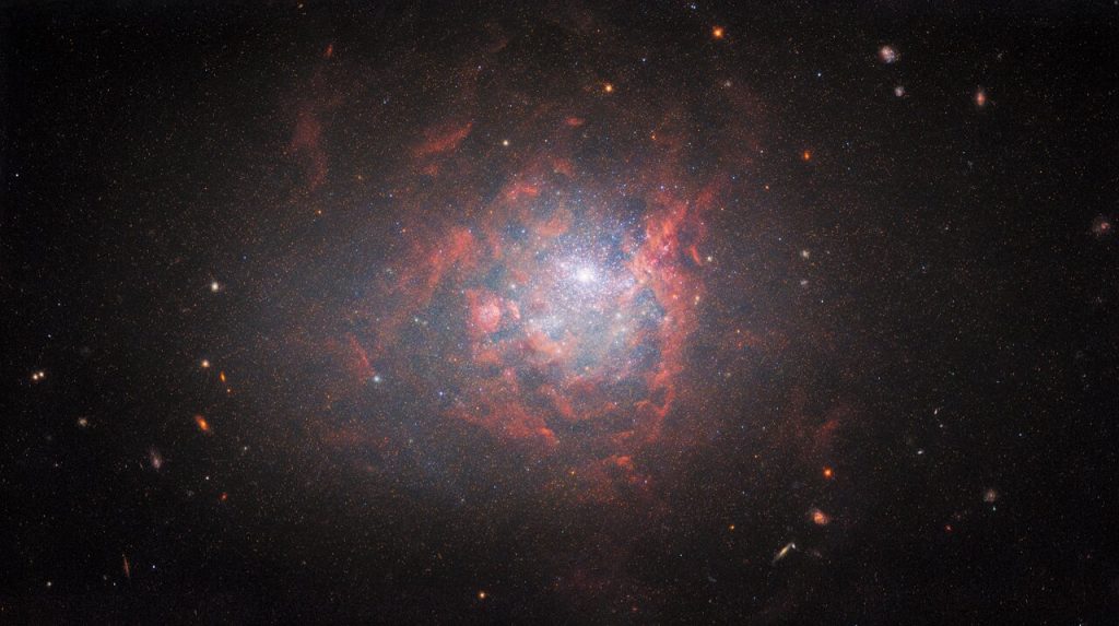 The Hubble Telescope captures an unusual cosmic explosion