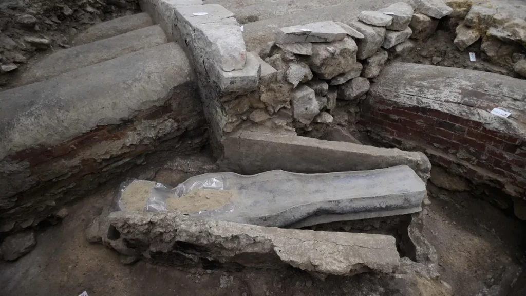 A mysterious lead coffin was found in the bowels of Notre Dame de Paris