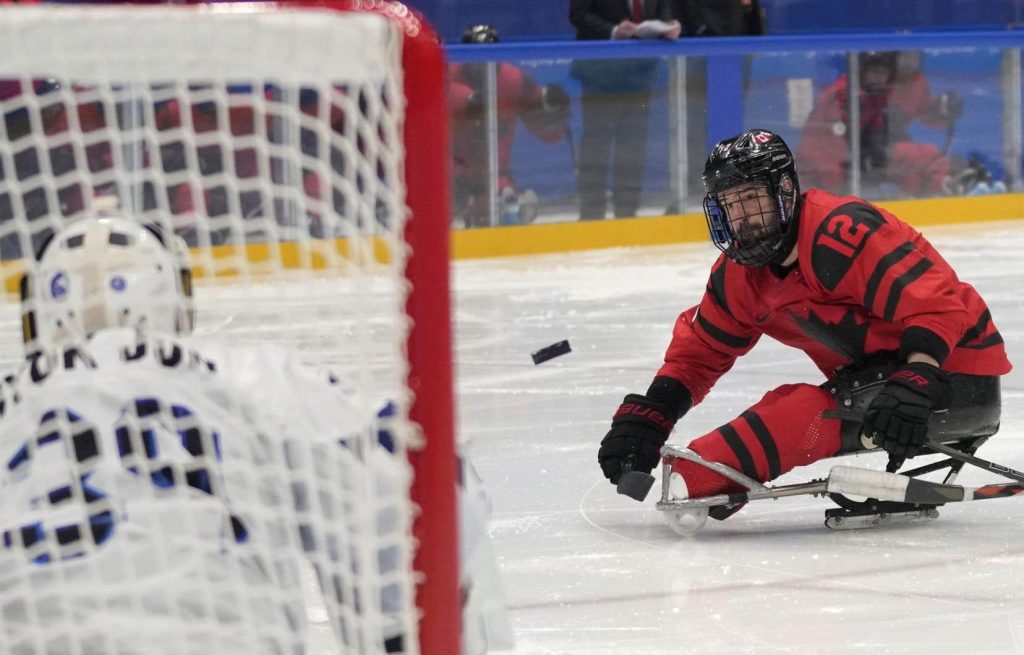 Canada faces the United States in the final of the Paralympic Hockey Tournament