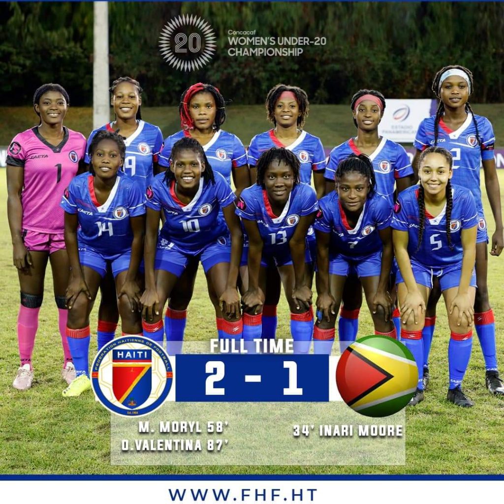 Le Nouvelliste |  Haiti won by force and joined the United States in the quarterfinals