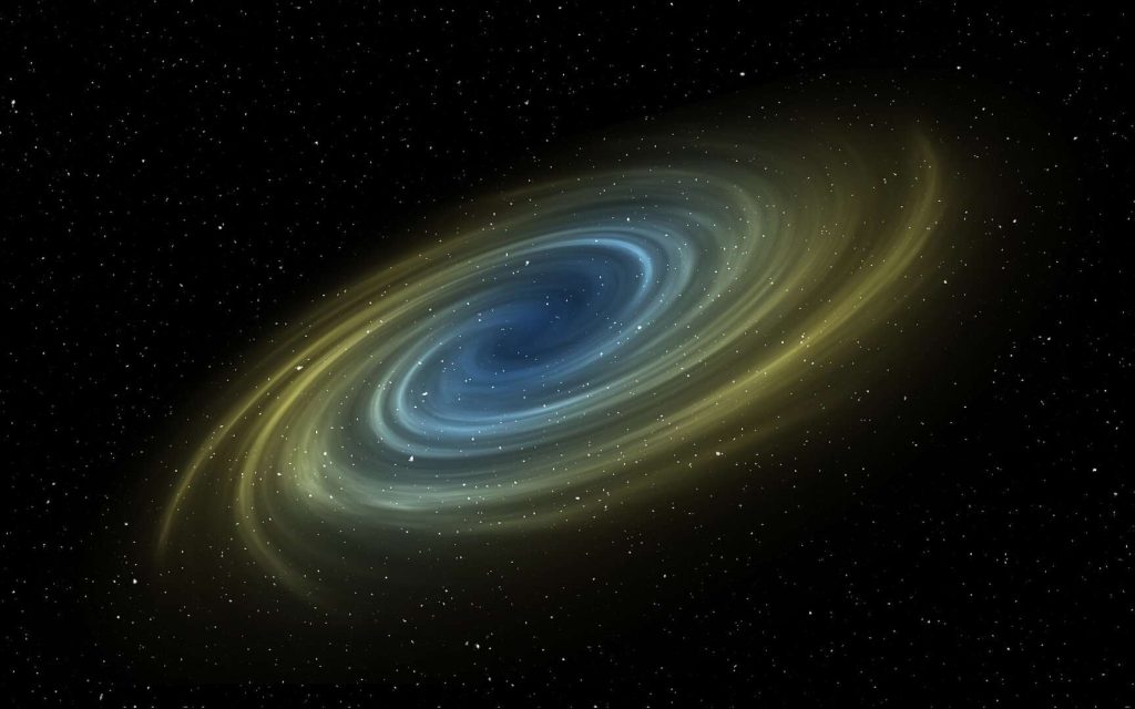 Une vision d'artiste d'une galaxie spirale. © Buddy Nath, Pixabay