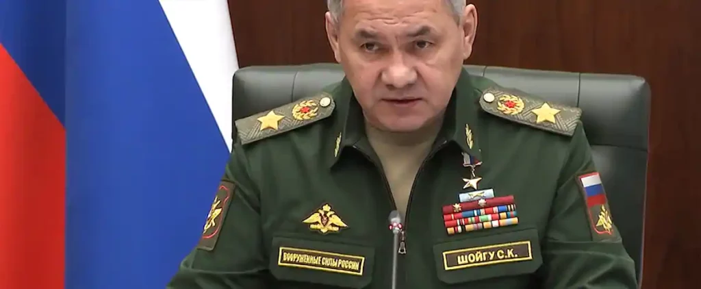 The Russian Defense Minister appears again on screens after two weeks of absence