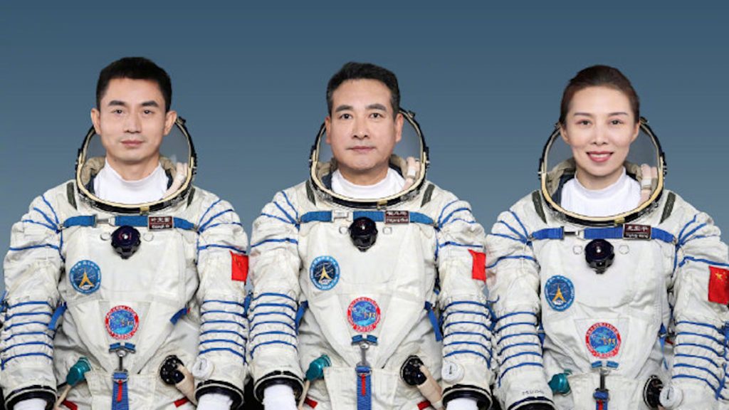 Shenzhou-13 . astronauts