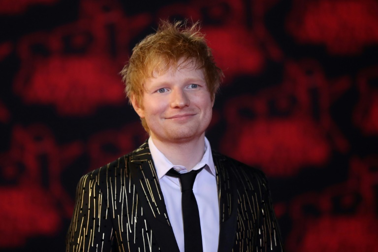 Ed Sheeran at the concert closing jubilee celebrations
