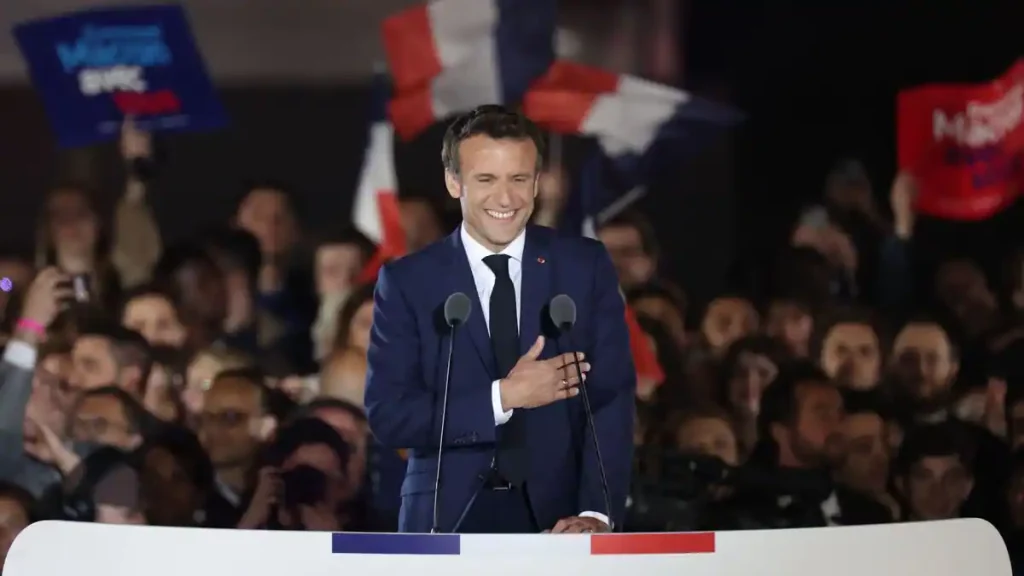 Macron says: "Today I am the president of all France."