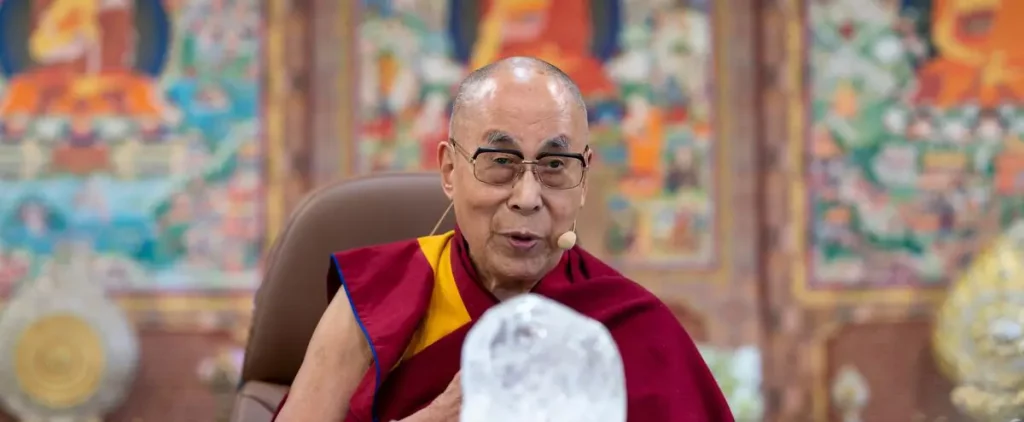 The Dalai Lama calls for less dependence on fossil fuels