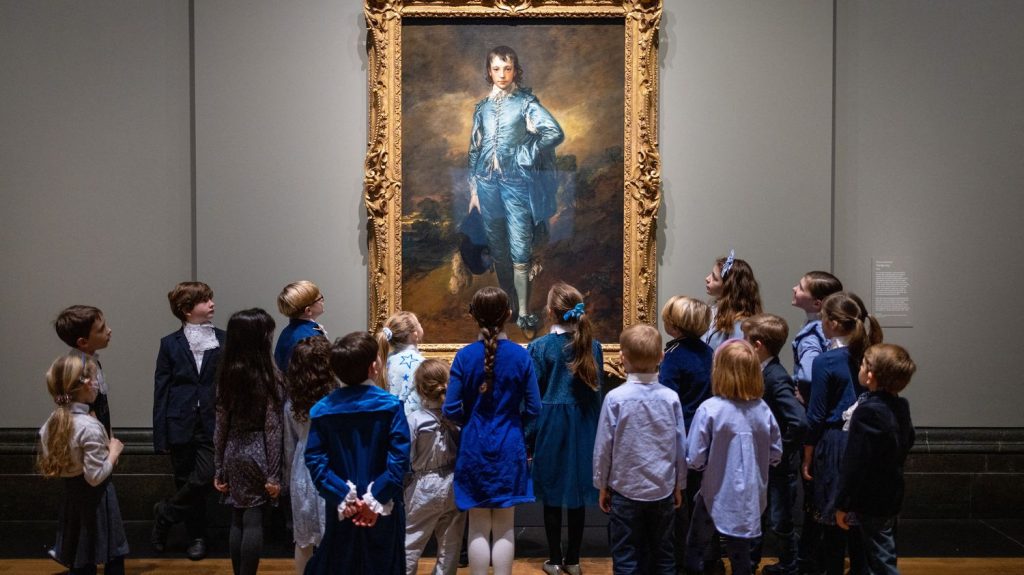 "The Blue Boy" is the story of a painting that became a national symbol in the United Kingdom