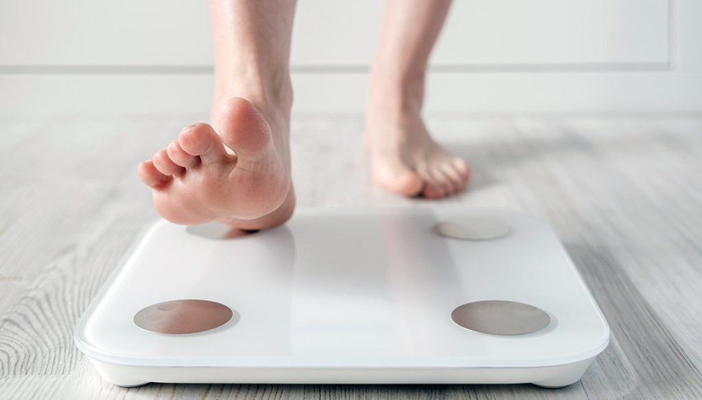 Scales that measure fat