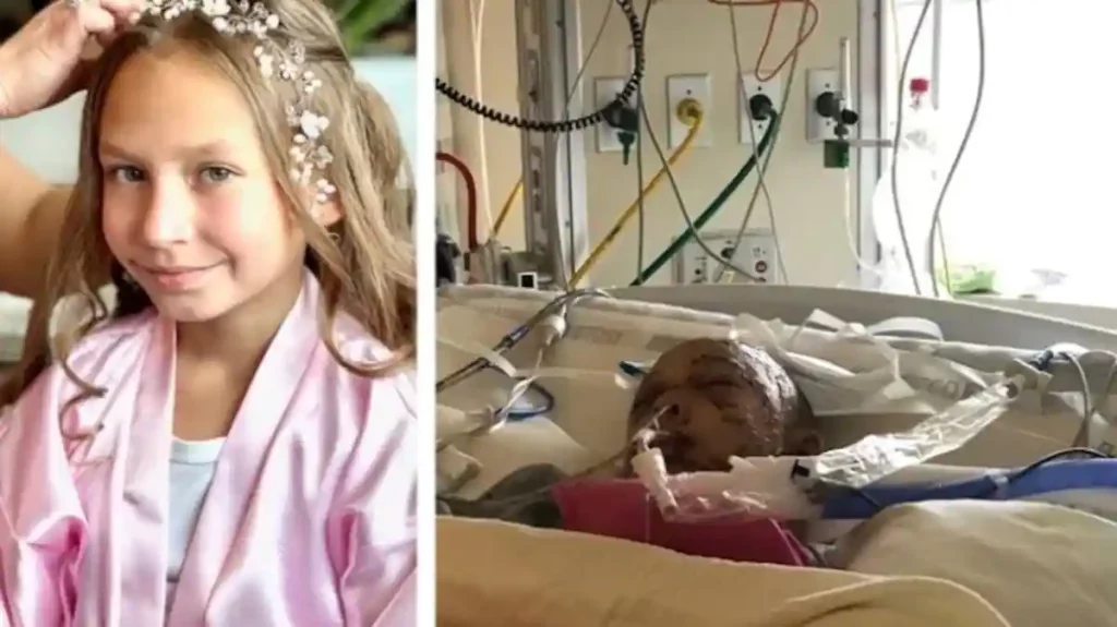 A girl survives an extremely rare attack by a cougar