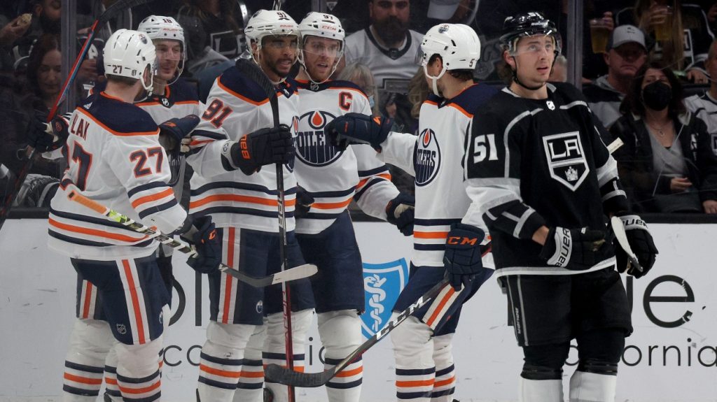 NHL: Edmonton Oilers beat Los Angeles Kings 4-2