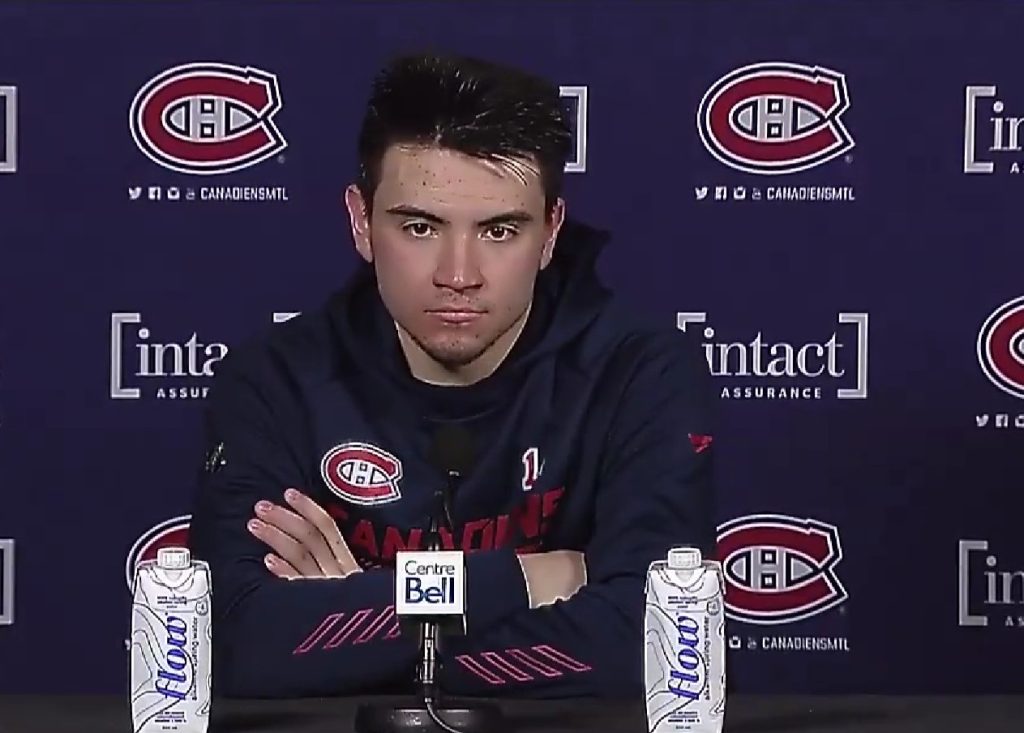 Nick Suzuki makes fun of his brother (in golf) for being different