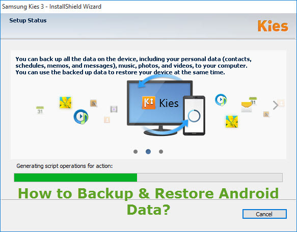 How to backup and restore Samsung phone data?