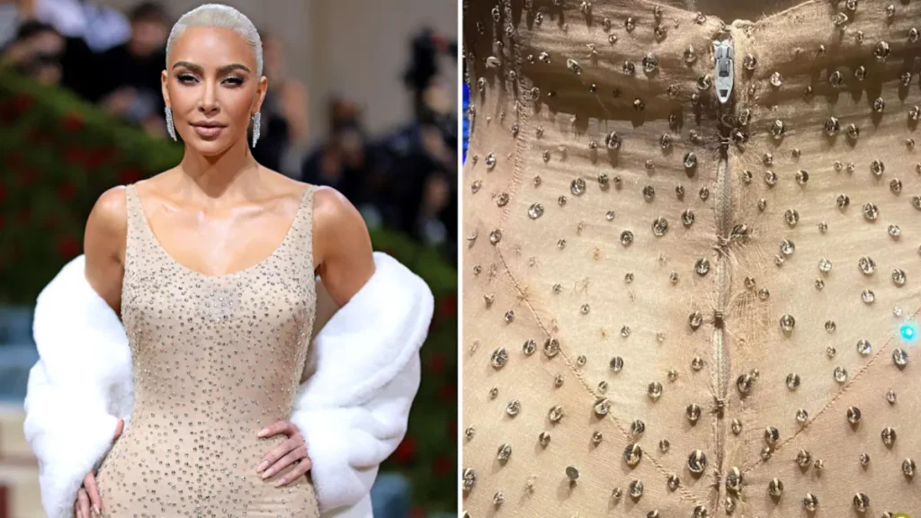 Kim Kardashian could have ruined the legendary Marilyn Monroe dress