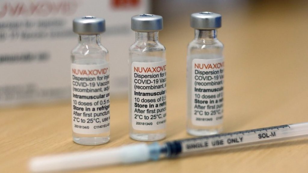 The United States is concerned about the risk of myocarditis caused by the novovax vaccine