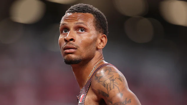 “I had to go up the stairs and I was breathless” - Andre de Grasse |  2022 World Championships in Athletics