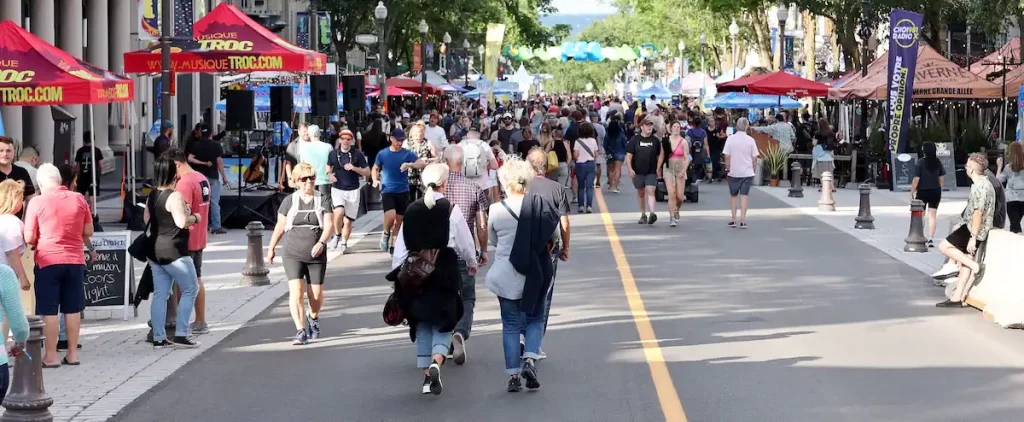 Summer Festival: Old Quebec City overflows with festival-goers
