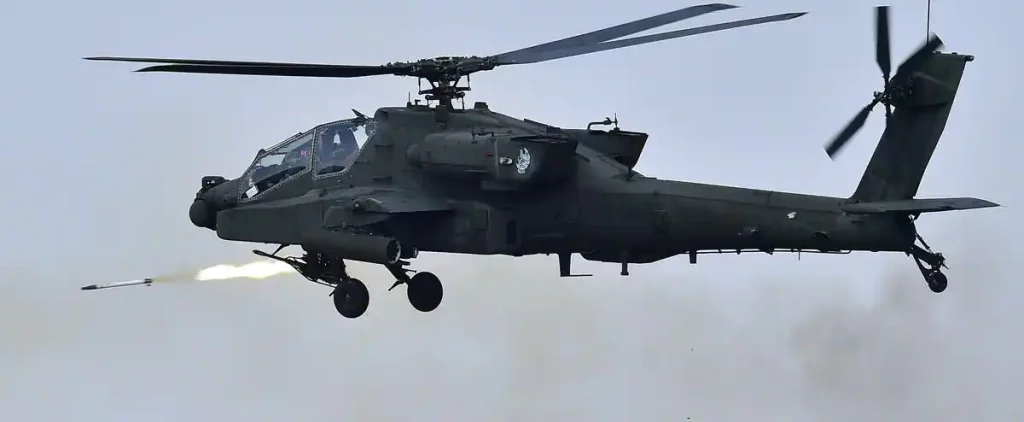 US helicopters conduct live-fire exercises in South Korea