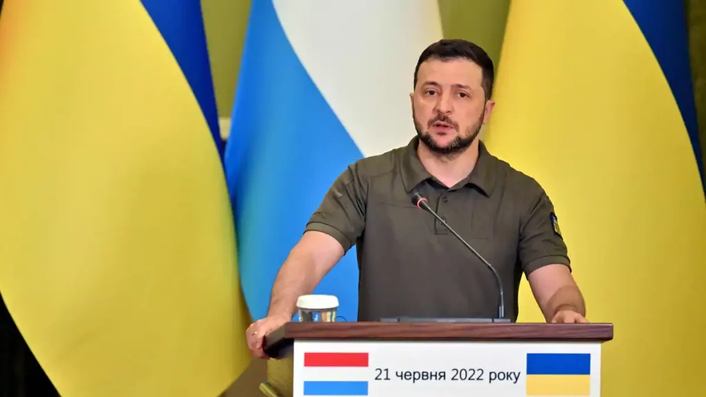 We are together now, says Zelensky.