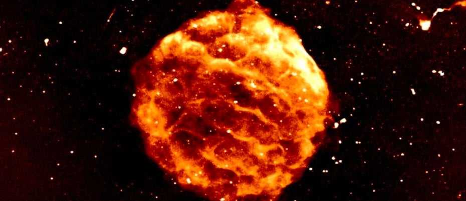 Supercomputer creates supernova remnant verification image