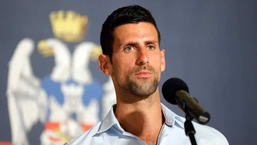 Djokovic confirms his withdrawal from the Open National Bank