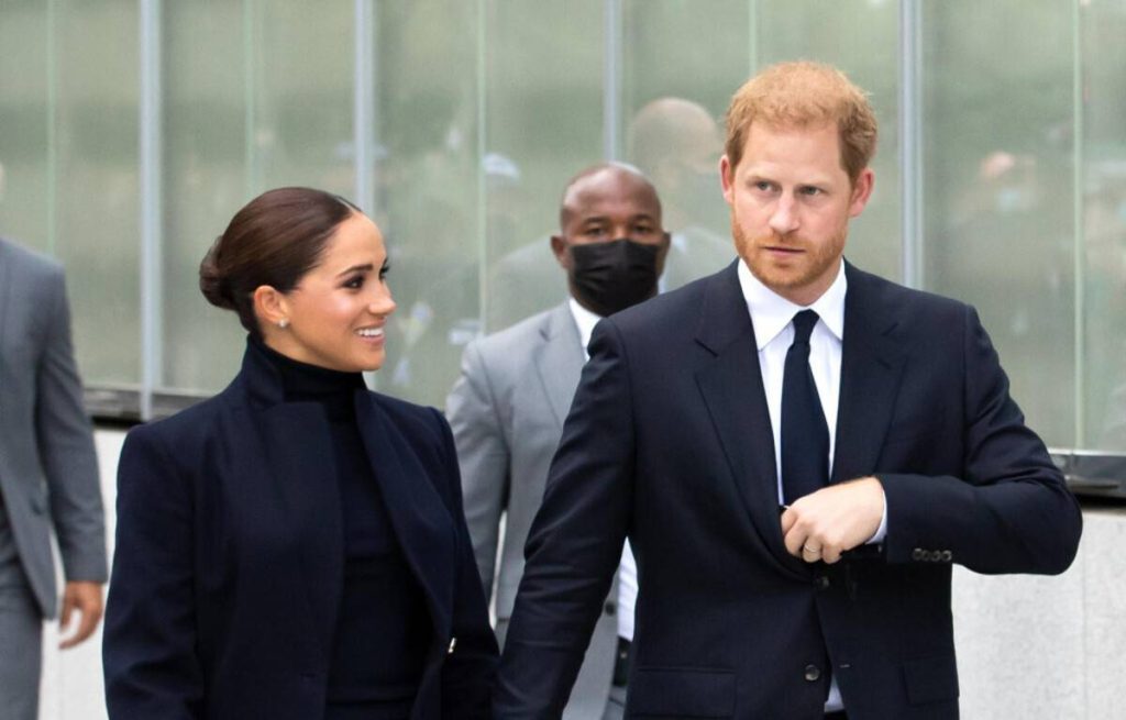 Meghan Markle says she and Prince Harry were 'delighted' to leave England