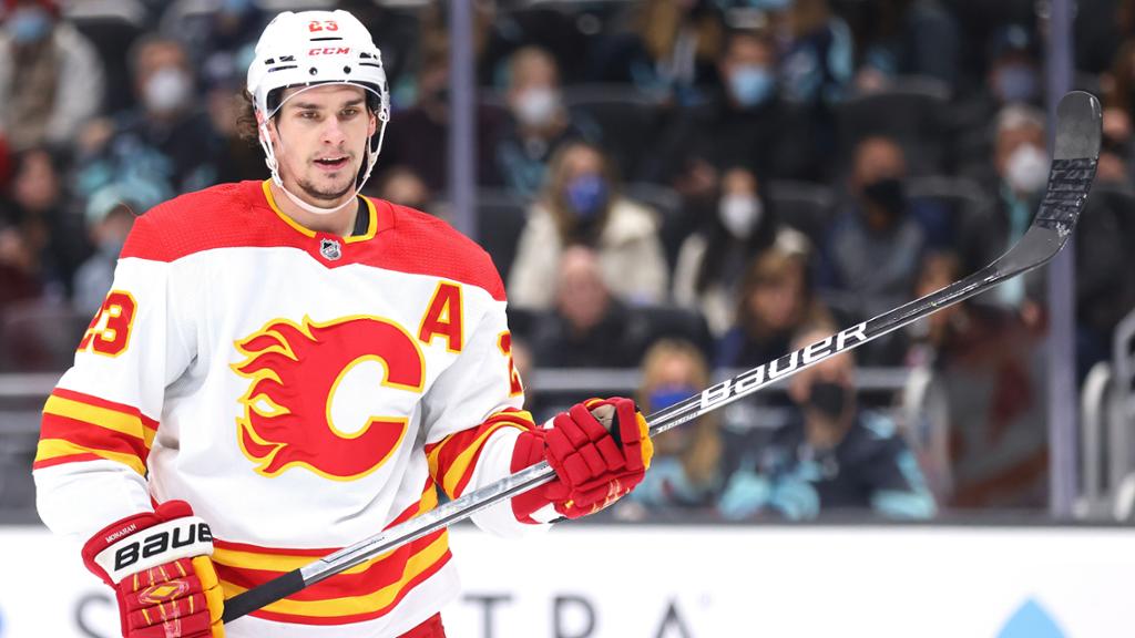 The Canadians are acquiring Shawn Monahan from Flames