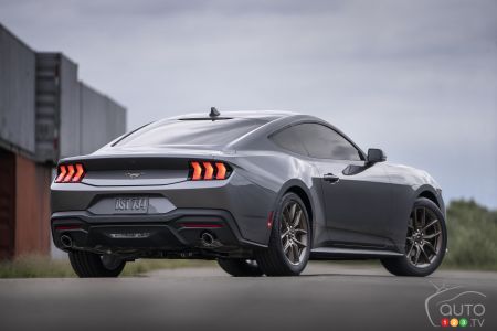 2024 Ford Mustang Coupe, three quarters rear