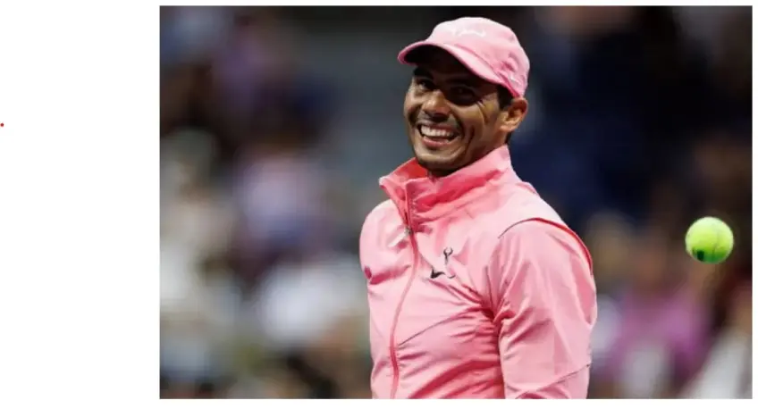 Rafael Nadal fait pression sur ses adversaires