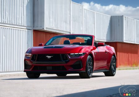 2024 Ford Mustang Convertible Red