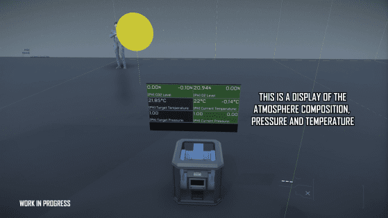 We can visualize the temperature and composition of the air - Star Citizen